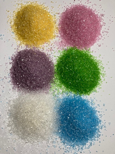 VENDING MACHINE SUGAR - Choose Any 4 Colors- 10 Pounds each 700 SERVINGS -  Colors, White, Blue, Pink, Yellow, Green, Purple